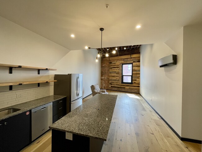 Kitchen/Living - 214 W Jefferson Ave