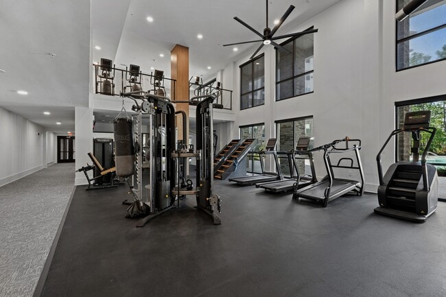 24-Hour Fitness Center - Work out anytime. No need to pay for a gym membership, you have all you need here. - Forayna Davis Park