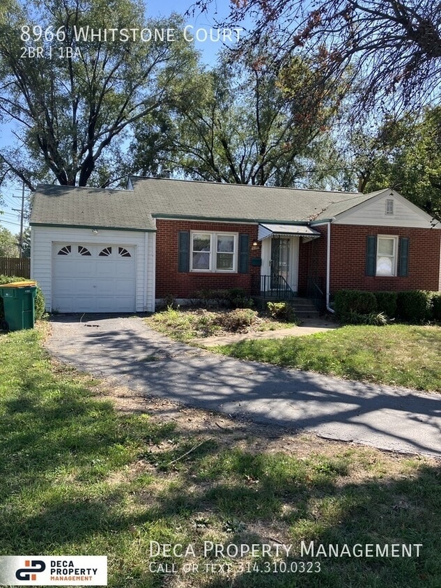 2 Bedroom House House Rental in Jennings, MO