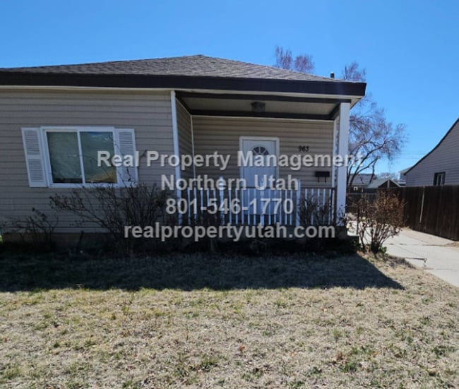 Building Photo - 2 Bedroom 1 Bathroom Ogden Home Available