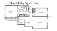 Two Bedroom Plan 7C