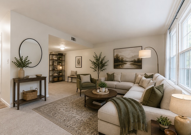 CR Living room furnished - Corder Ridge