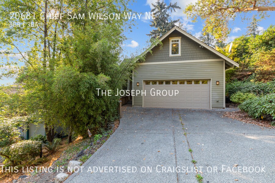 Stunning 3 bed/2.5 bath with a view! House for Rent in Indianola, WA