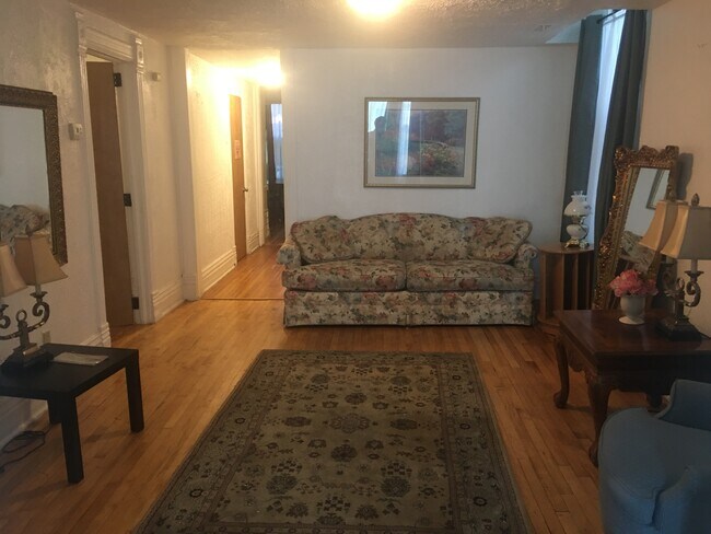 living room looking to back - 821 S Laflin St