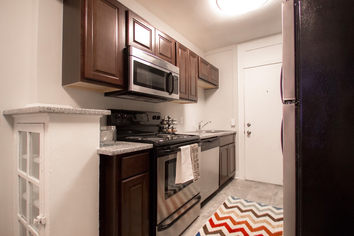Cocina - The Nottingham Apartments