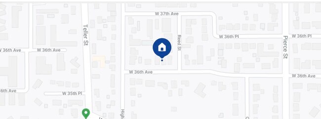 Map - 7025 W 36th Ave