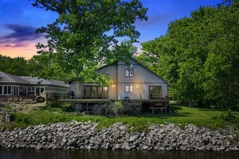 View from river - 218 Shore Acres Rd