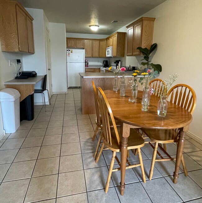 Dining Table and Kitchen - 1969 N Canyon Rd