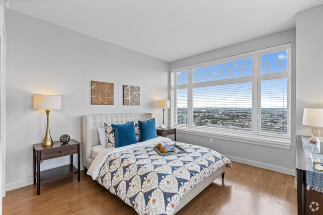 2BR, 2BA - 1,173SF - Bedroom - The Alexander