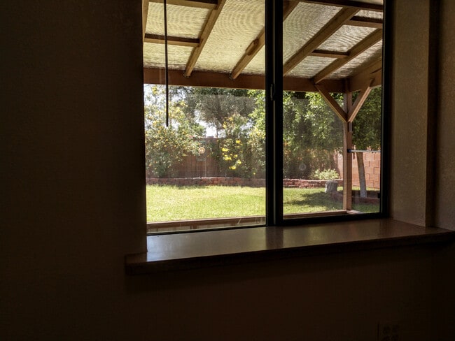 View out Dining Window - 1806 S Roberts Rd