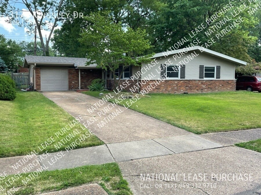 3170 Kingsley Dr, Florissant, MO 63033 House Rental in Florissant, MO