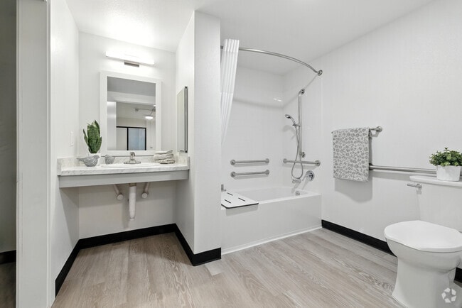 Bathroom - 1612 Apartments