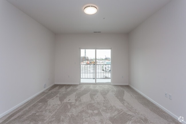 2 habitaciones, 1 baño - Sala de estar - Hidden Creek Apartments