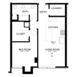 1 Bedroom, 1 Bath - V