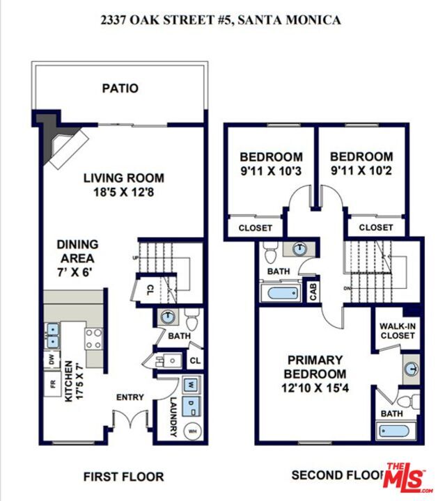 Plano de planta - 2337 Oak St