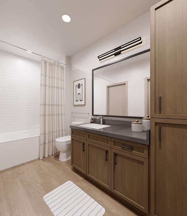 Interiores de baños en Residencias en Pearsall Park - Residences at Pearsall Park - A 55+ Community