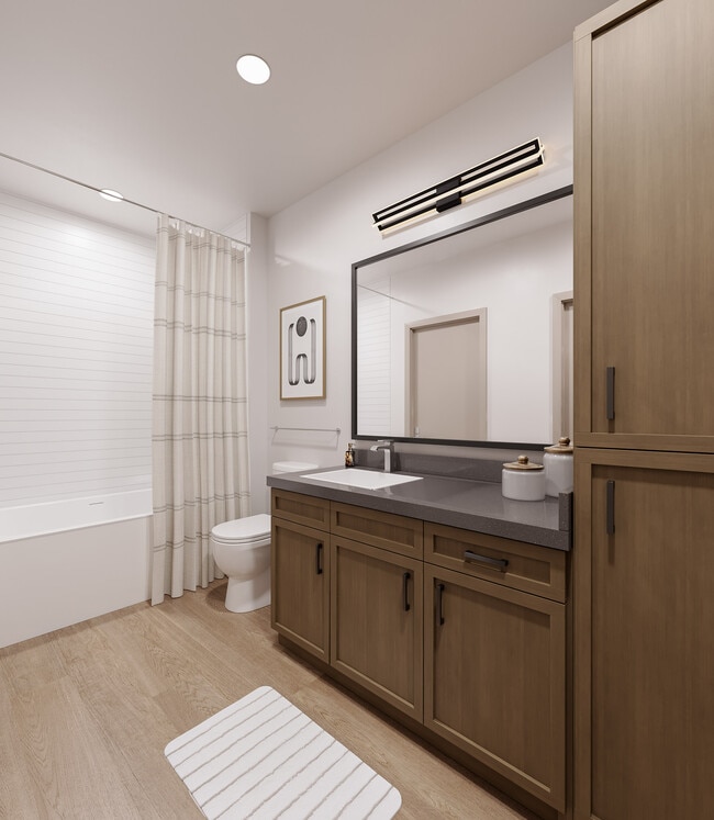 Resdiences at Pearsall Park Bathroom Interior - Residences at Pearsall Park