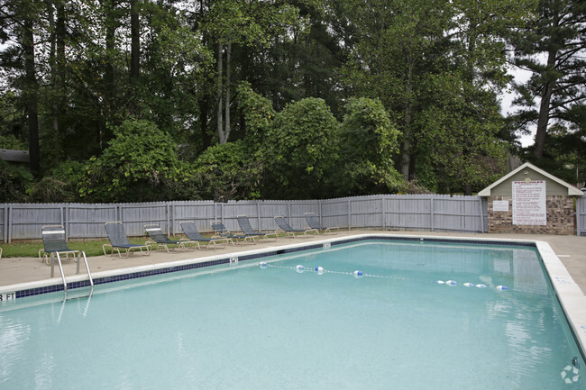 Pool area - Oxford Townhouses