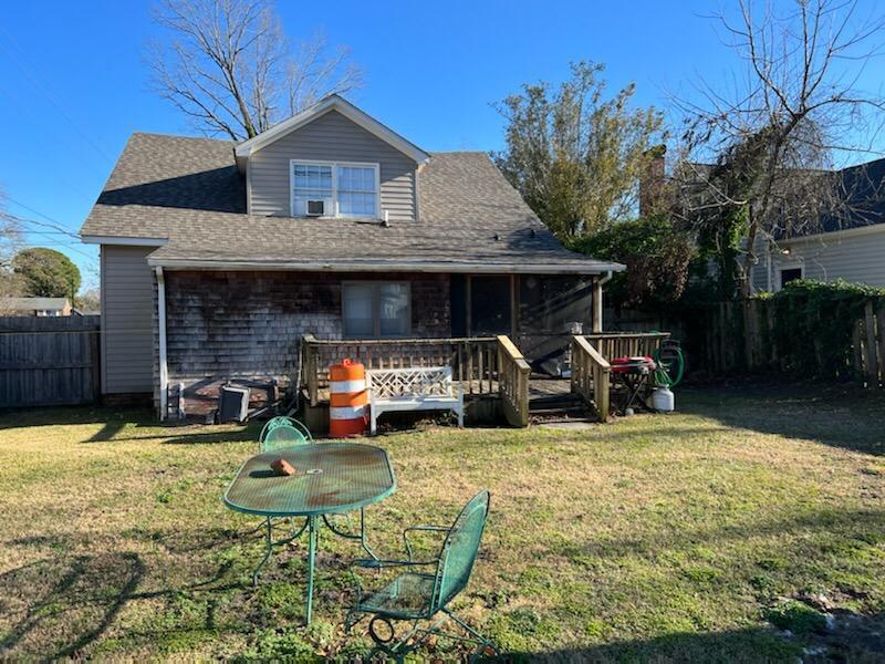 Back yard - 400 S Eastern St