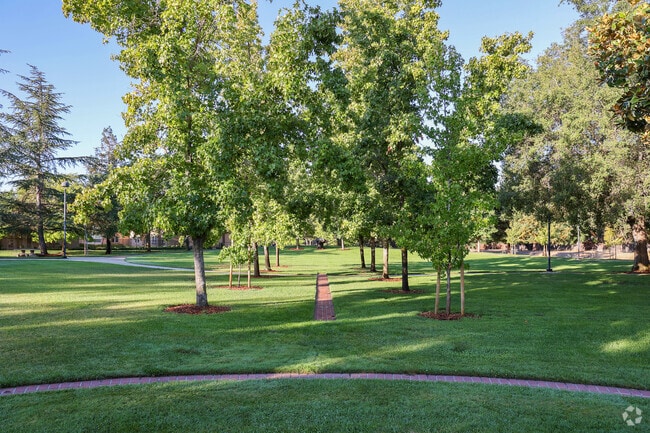 The best feature of Centennial Park is the beautiful landscape in Mission Hills.