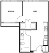 A01 1 Bed 1 Bath