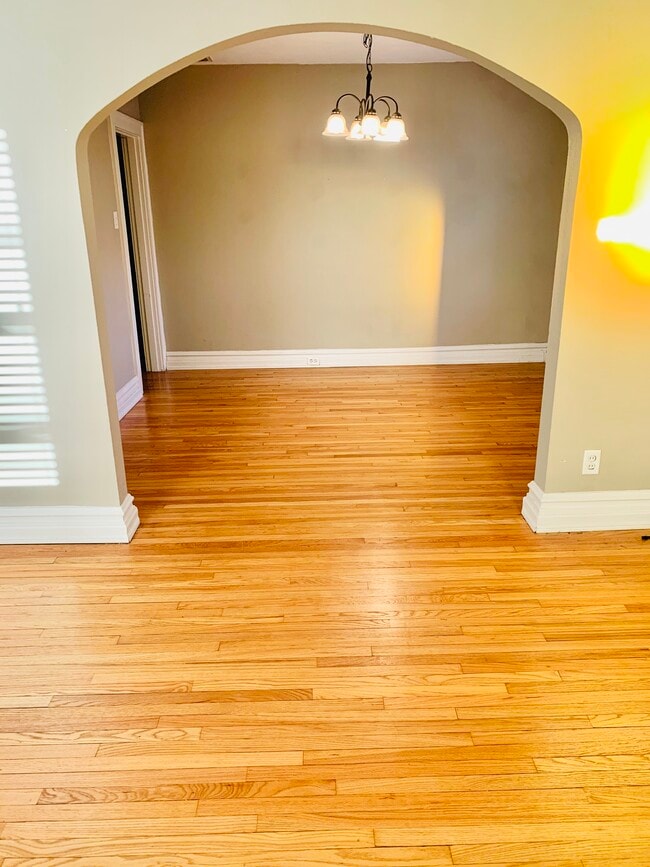 Gleaming Hardwood Floors of the Dining Room - 1212 Woodland Dr