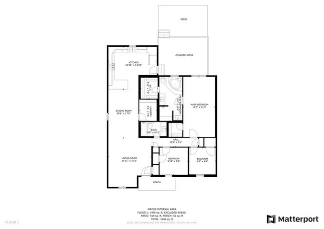 Building Photo - Gorgeous 3 Bedroom Home with Covered Patio...