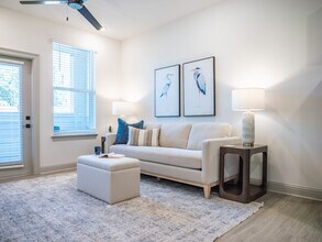 The Daysailer II: 1BR, 1BA- Living Room - The Waters at Freeport