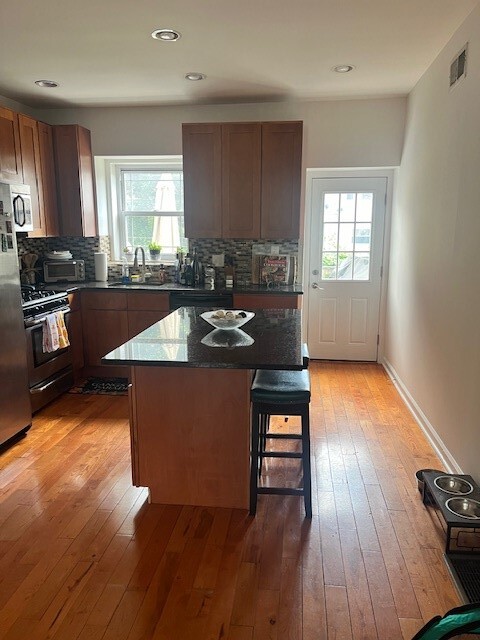 granite countertops with island - 119 Seville St