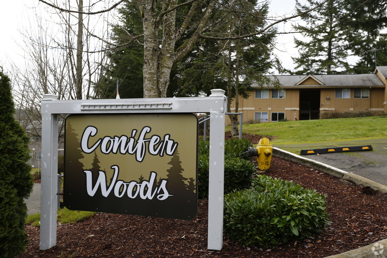 Signage - Conifer Woods Apartments