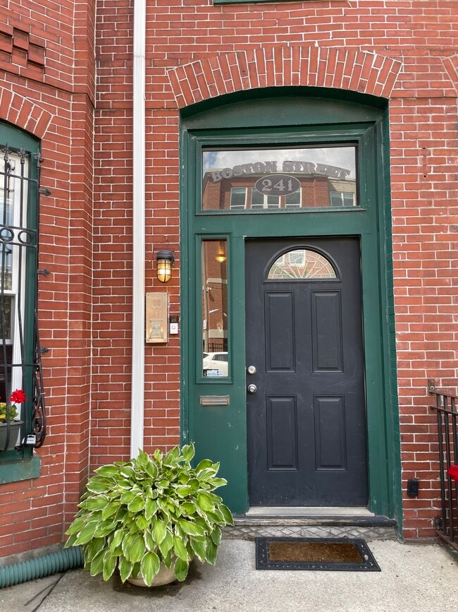 Property's Private Entrance - 241 Boston St
