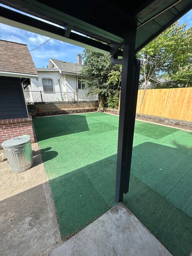 Backyard - 504 W Fourth Plain Blvd