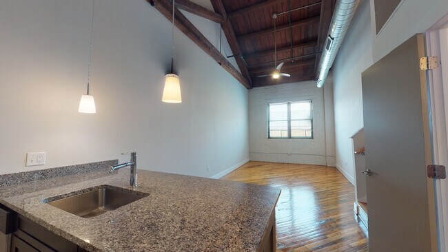 Sala de estar - Imperial Tobacco Lofts