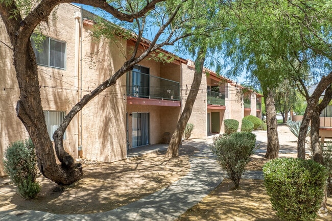 Courtyard - Shadow Ridge Apartments