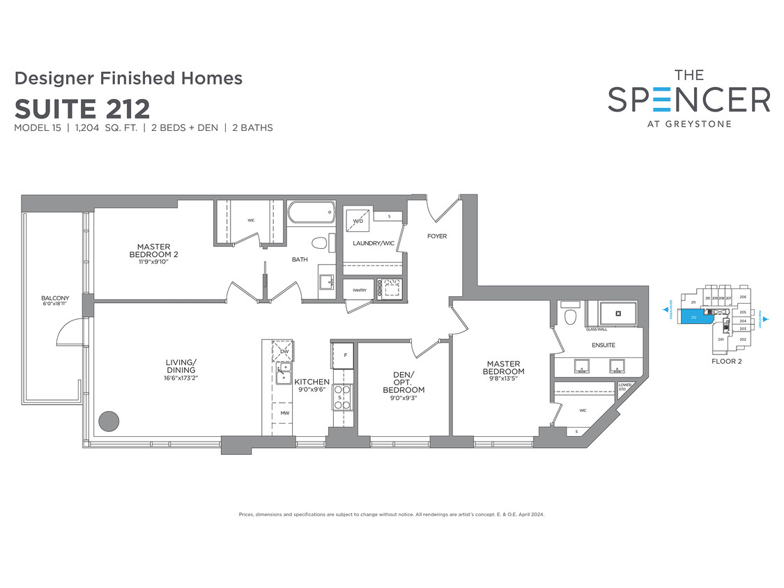 Primary Photo - Suite 212 - The Spencer At Greystone