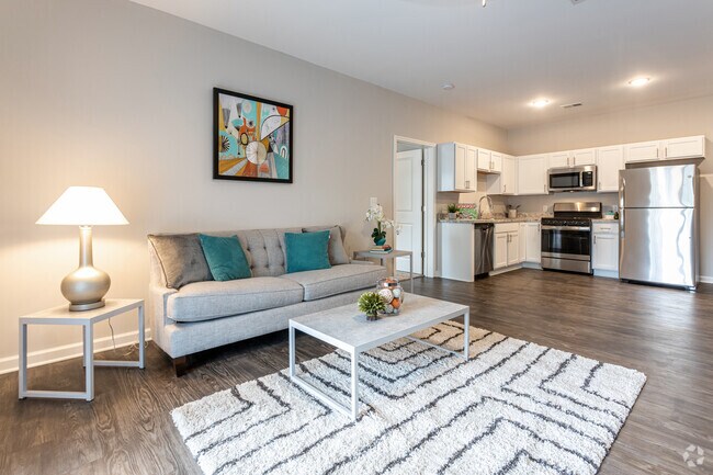 2HAB, 2BA - Sala de estar - St. James Place Apartments