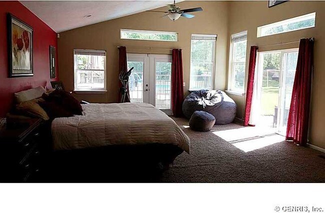 HUGE master suite leading to pool/hottub - 344 Haley Rd