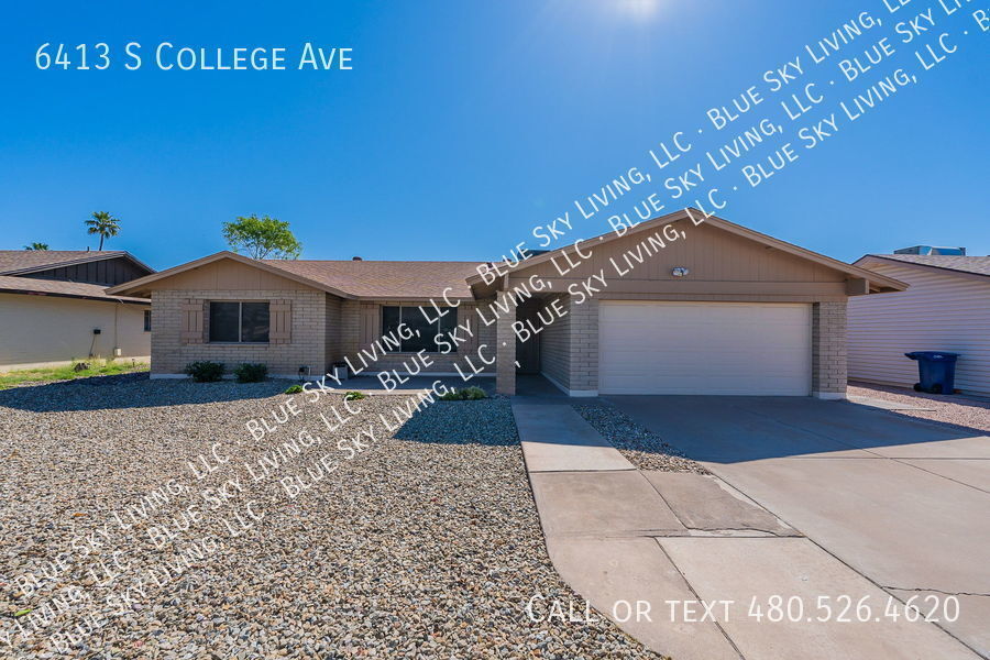 6413 S College Ave, Tempe, AZ 85283 House Rental in Tempe, AZ