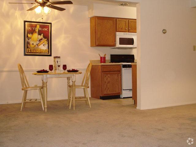 Two bedroom dining room - Hickory & Penngrove Village