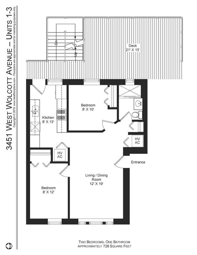 Building Photo - 3451 N Wolcott Ave