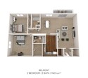 Two Bedroom 2 Bath