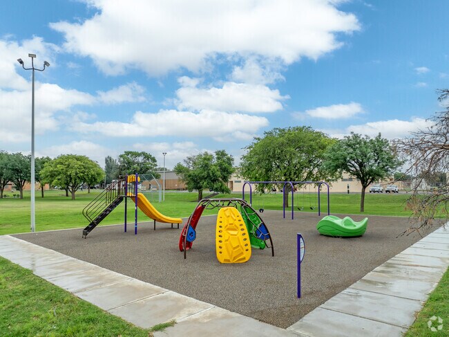 The playground at Stumpy Hamilton Park is a fan favorite for the neighborhood children.