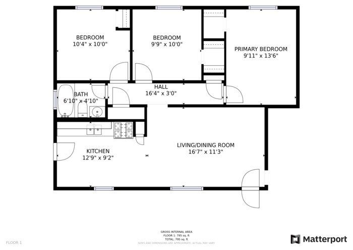 Foto principal - 3Bed/1Bath House at 35th/McDowell! $899 Mo...