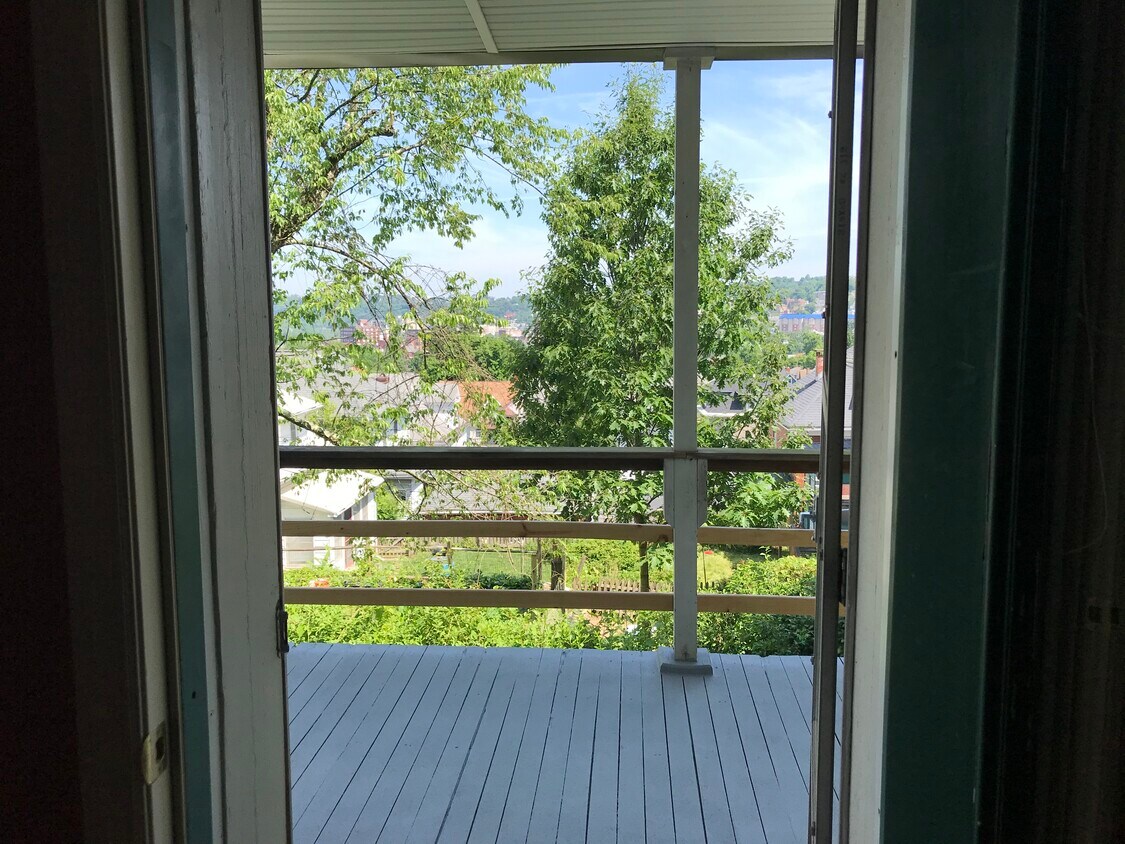 porch view - 327 Maple Ave