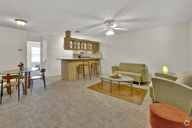 Sala de estar/comedor - Brentwood Apartments