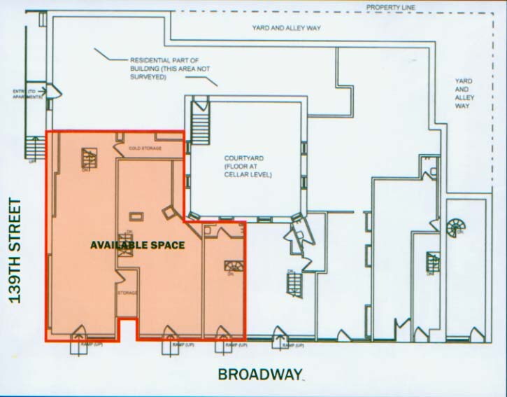 Planta - 3421-3425 Broadway