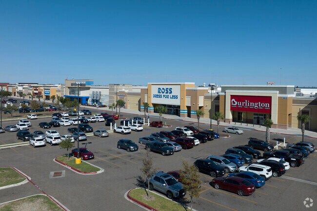 Plenty of shopping centers are located off Interstate 2 in the heart of Pharr.