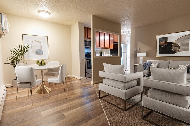 Área de estar - Tipo A - Roman Villa Apartments