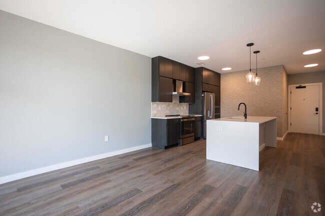 1BR,1BA - 822 SF - Living Room - Stadium Lofts
