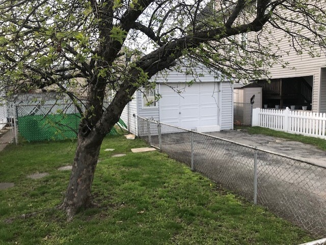 Garage and Driveway - 68 West Blvd